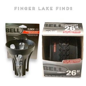 Bell Flat Defense 26” Bike Tire & Drink Holder
